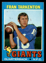 1971 Topps #120 Fran Tarkenton VG-EX ID: 270719 1971 Topps #120 Fran Tarkenton VG-EX ID: 270719