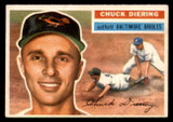 1956 Topps #19B Chuck Diering White Backs Excellent+  ID: 298805