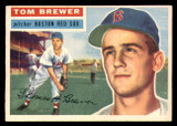 1956 Topps #34B Tom Brewer White Backs Excellent+  ID: 296512