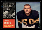 1962 Topps #135 John Reger Ex-Mint SP 