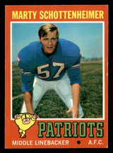 1971 Topps # 3 Marty Schottenheimer Excellent RC Rookie ID: 297564 1971 Topps # 3 Marty Schottenheimer Excellent RC Rookie ID: 297564