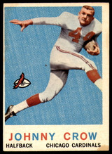 1959 Topps #105 John David Crow Excellent RC Rookie 