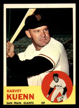 1963 Topps # 30 Harvey Kuenn Ex-Mint 