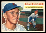 1956 Topps #51A Ernie Oravetz Grey Backs Excellent+ RC Rookie ID: 296575 1956 Topps #51A Ernie Oravetz Grey Backs Excellent+ RC Rookie ID: 296575