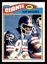 1977 Topps # 98 Ray Rhodes Near Mint+ RC Rookie 