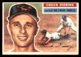 1956 Topps #19B Chuck Diering White Backs Excellent ID: 296479 1956 Topps #19B Chuck Diering White Backs Excellent ID: 296479