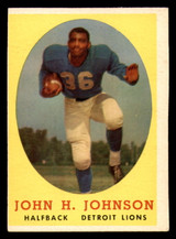 1958 Topps #75 John Henry Johnson Excellent  ID: 270118