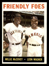 1964 Topps # 41 Willie McCovey/Leon Wagner Friendly Foes Excellent+ ID: 276820 1964 Topps # 41 Willie McCovey/Leon Wagner Friendly Foes Excellent+ ID: 276820
