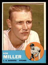 1963 Topps #261 Bob Miller Near Mint 