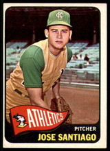 1965 Topps #557 Jose Santiago Excellent+ RC Rookie ID: 262523 1965 Topps #557 Jose Santiago Excellent+ RC Rookie ID: 262523