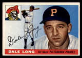 1955 Topps #127 Dale Long Very Good RC Rookie  ID: 297355