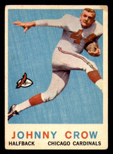 1959 Topps #105 John David Crow Very Good RC Rookie  ID: 270261