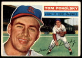 1956 Topps #196 Tom Poholsky Very Good  ID: 259527