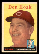 1958 Topps #160 Don Hoak Excellent  ID: 301269