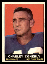 1961 Topps #85 Charley Conerly Excellent+ ID: 272866 1961 Topps #85 Charley Conerly Excellent+ ID: 272866