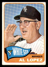 1965 Topps #414 Al Lopez MG Very Good ID: 285413 1965 Topps #414 Al Lopez MG Very Good ID: 285413