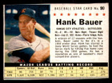 1961 Post Cereal #90 Hank Bauer Excellent+  ID: 280335