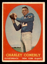 1958 Topps #84 Charley Conerly G-VG 