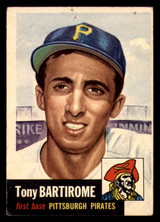 1953 Topps #71 Tony Bartirome Poor 1953 Topps #71 Tony Bartirome Poor