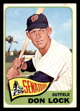 1965 Topps #445 Don Lock Excellent  ID: 285485