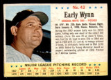 1963 Post Cereal #43 Early Wynn Very Good  ID: 280899