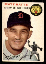 1954 Topps #88 Matt Batts G-VG 1954 Topps #88 Matt Batts G-VG