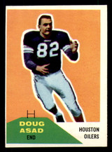 1960 Fleer #93 Doug Asad Near Mint 1960 Fleer #93 Doug Asad Near Mint