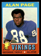 1971 Topps # 71 Alan Page Very Good  ID: 270711