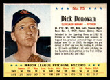 1963 Post Cereal #75 Dick Donovan Ex-Mint  ID: 280957