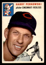 1954 Topps #125 Harry Perkowski Writing on Back 1954 Topps #125 Harry Perkowski Writing on Back