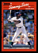 1990 Donruss #489 Sammy Sosa NM-Mint RC Rookie ID: 271609 1990 Donruss #489 Sammy Sosa NM-Mint RC Rookie ID: 271609