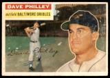 1956 Topps #222 Dave Philley Very Good  ID: 259583