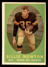 1958 Topps #6 Bill Howton UER Excellent+  ID: 268183
