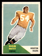 1960 Fleer #70 Don Hitt Ex-Mint ID: 270918 1960 Fleer #70 Don Hitt Ex-Mint ID: 270918