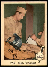1959 Fleer Ted Williams #46 1952 - Ready For Combat Near Mint+ ID: 249518 1959 Fleer Ted Williams #46 1952 - Ready For Combat Near Mint+ ID: 249518