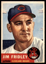 1953 Topps #187 Jim Fridley Excellent+ 1953 Topps #187 Jim Fridley Excellent+