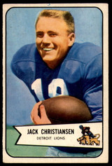 1954 Bowman #100 Jack Christiansen Excellent ID: 222193 1954 Bowman #100 Jack Christiansen Excellent ID: 222193