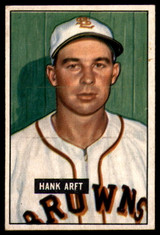 1951 Bowman #173 Hank Arft Excellent+  ID: 209971