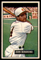 1951 Bowman #245 Johnny Berardino Good RC Rookie  ID: 227151