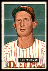 1951 Bowman #221 Dick Whitman Excellent+ RC Rookie ID: 210019 1951 Bowman #221 Dick Whitman Excellent+ RC Rookie ID: 210019