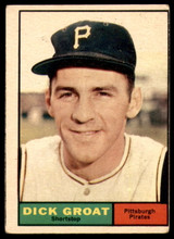 1961 Topps #1 Dick Groat VG-EX  ID: 241261