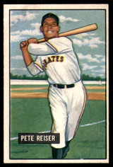 1951 Bowman #238 Pete Reiser Very Good 1951 Bowman #238 Pete Reiser Very Good