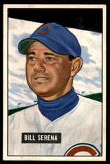 1951 Bowman #246 Bill Serena Excellent+  ID: 210044