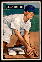 1951 Bowman #47 Grady Hatton Excellent+ 1951 Bowman #47 Grady Hatton Excellent+
