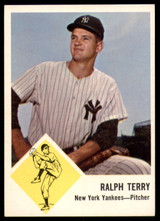 1963 Fleer #26 Ralph Terry Excellent+ 