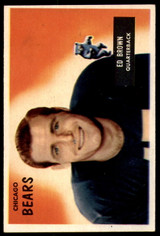 1955 Bowman #53 Ed Brown Ex-Mint RC Rookie ID: 227984 1955 Bowman #53 Ed Brown Ex-Mint RC Rookie ID: 227984