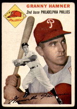 1954 Topps #24 Granny Hamner VG-EX ID: 219417 1954 Topps #24 Granny Hamner VG-EX ID: 219417