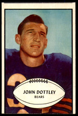 1953 Bowman #2 John Dottley Very Good  ID: 222014