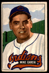 1951 Bowman #150 Mike Garcia Excellent 1951 Bowman #150 Mike Garcia Excellent