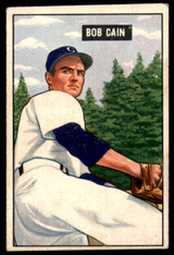 1951 Bowman #197 Bob Cain Excellent ID: 209995 1951 Bowman #197 Bob Cain Excellent ID: 209995